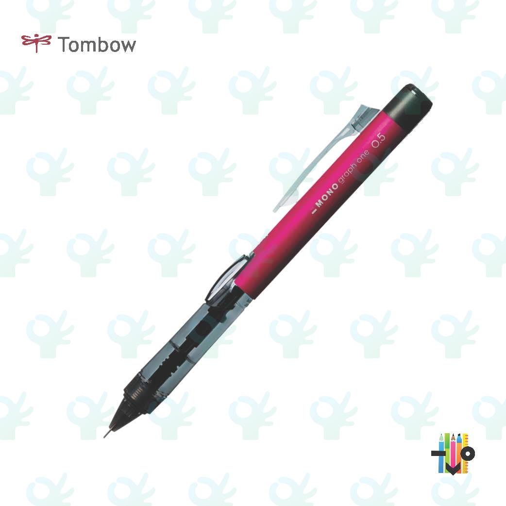 Tombow “Mono Graph One” Mechanical Pencil 0.5MM (Standard/Blue/Lime/Pink/White/Black)